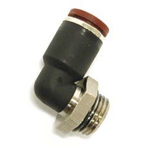 Raccord pour air comprimé - 302.02 series - Aircomp by Stampotecnica - fileté / push-in / coudé à 90°