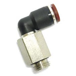 Raccord pour air comprimé - 302.10 series - Aircomp by Stampotecnica - fileté / push-in / coudé