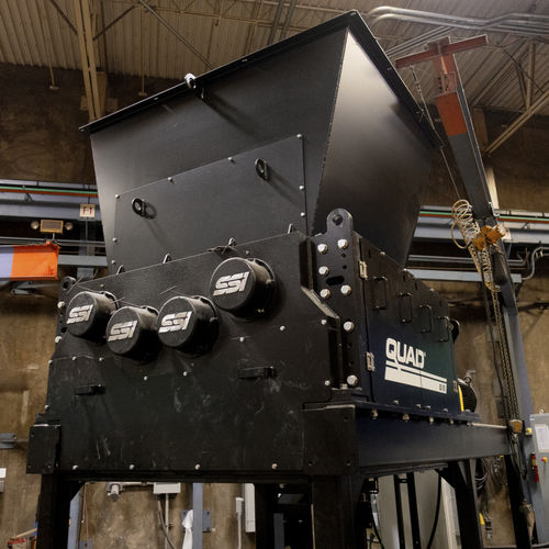 Déchiqueteur à 4 arbres - Quad® Q115 series - SSI Shredding Systems, Inc. - pour déchets industriels / à couple élevé / à cisaille rotative