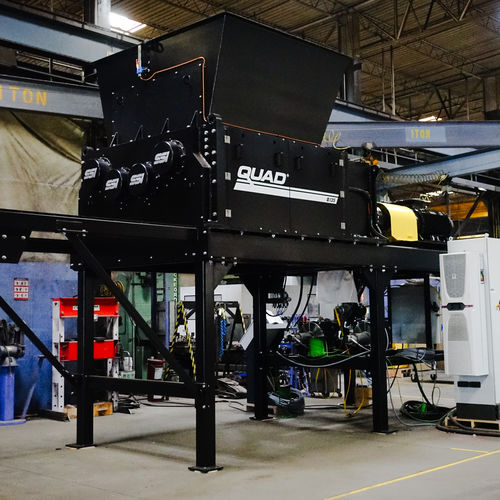 Déchiqueteur primaire - Quad® Q135 - SSI Shredding Systems, Inc. - à 4 arbres / de déchets / à couple élevé