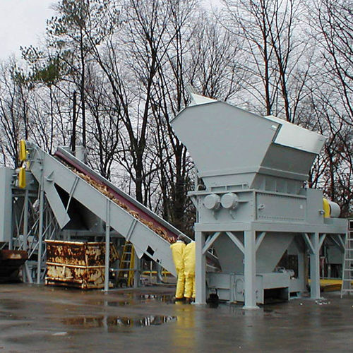 Déchiqueteur primaire - Dual-Shear® M140 series - SSI Shredding Systems, Inc. - à 2 arbres / métal / de pneus