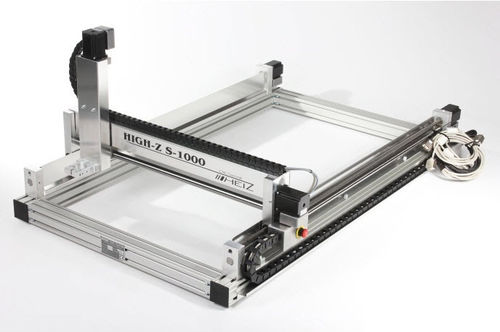 Machine de gravure laser - HIGH-Z S-1000 - CNC-STEP GmbH & Co. KG - de métal / CNC / fraisage