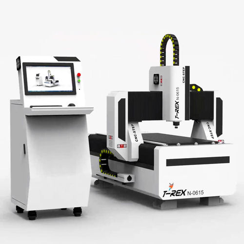 Fraiseuse CNC 3 axes - T-Rex N-0615 - CNC-STEP GmbH & Co. KG - verticale / pour le bois / à portique
