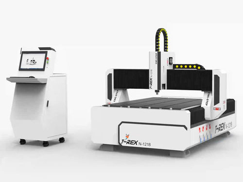 Fraiseuse CNC 3 axes - T-Rex N-1218 - CNC-STEP GmbH & Co. KG - verticale / pour le bois / à portique