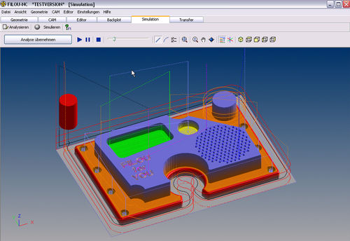 Logiciel de simulation - FILOU NC - CNC-STEP GmbH & Co. KG - de transfert de données / pour le fraisage / 3D