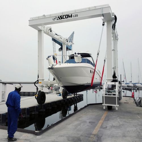 Portique automoteur - BHT 25 - Ascom SpA - pour applications marines