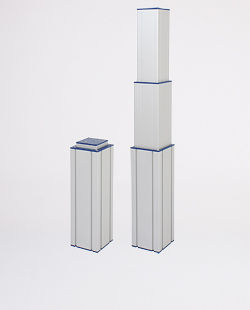 Colonne de levage pour applications médicales - MAC1 series - Movetec A/S - industrielle / à 3 étages / à faible bruit