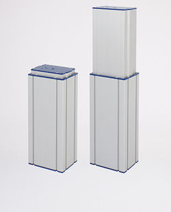Colonne de levage industrielle - MAC1 series - Movetec A/S - à 2 étages / forte charge / à faible bruit