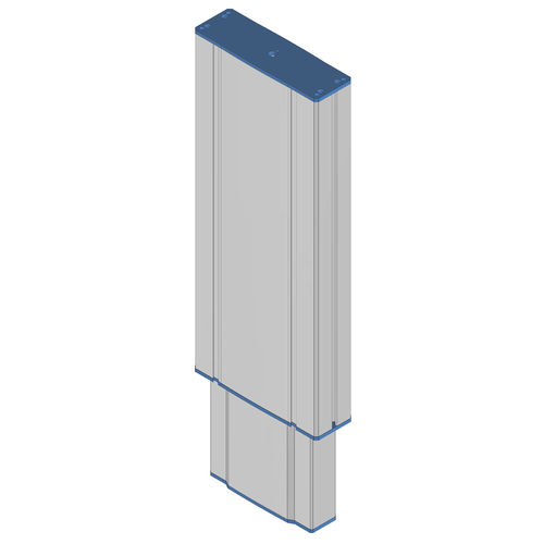 Colonne de levage industrielle - MAC2U series - Movetec A/S - télescopique / 24 V / 12 V