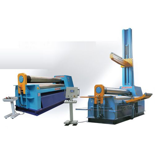 Rouleuse à 3 rouleaux moteurs - TBH series - Carell Corporation - hydraulique