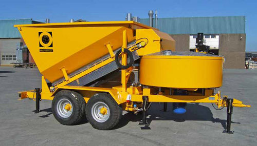 Centrale à béton mobile - B1800 - fibo intercon - compacte