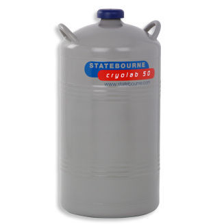 Vase Dewar de laboratoire - Cryolab 50 - Statebourne Cryogenics Ltd. - pour azote liquide / de stockage / aluminium