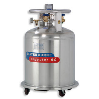 Dewar de laboratoire - Cryostor 60 - Statebourne Cryogenics Ltd. - pour azote liquide / de stockage / en acier inoxydable