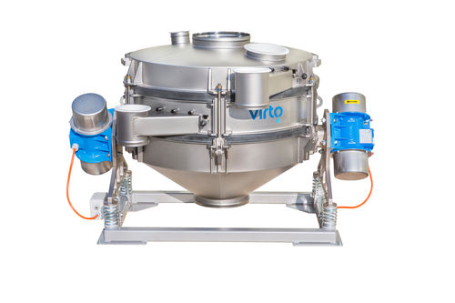 Crible pour l'industrie agroalimentaire - CD 095.2 - CD 120.2 - Virto Group - vibrant circulaire / vibrant / pour poudres