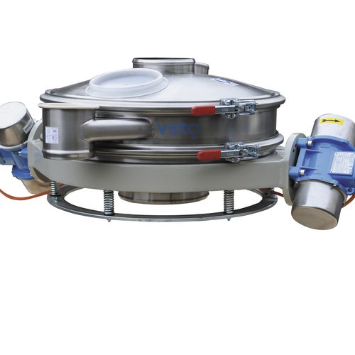 Crible de tri - VP2 450 1Y / VP2 500-800 1X - Virto Group - vibrant circulaire / pour poudres / pour pellets