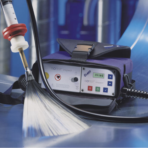 Détecteur de porosité pour revêtement - ISOTEST® inspect 8.0/35 - ELMED Dr. Ing. Mense GmbH - à brosse / portable / affichage LCD