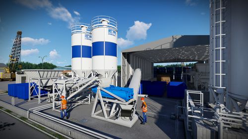 Station de traitement des déchets - EUROMECC