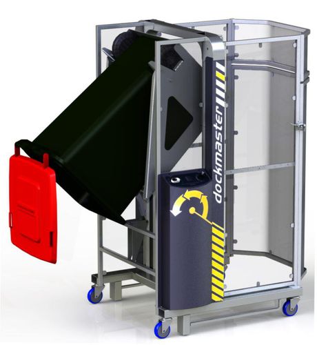 Basculeur de poubelle - 80 - 240 l, max. 700 mm | Dockmaster - Simpro Handling Equipment