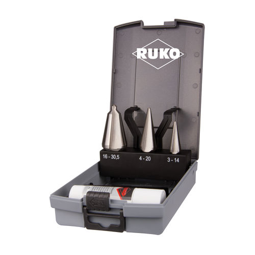 Jeu de forets monobloc - 101020RO - RUKO GmbH Präzisionswerkzeuge - pour aluminium / pour laiton / pour fonte