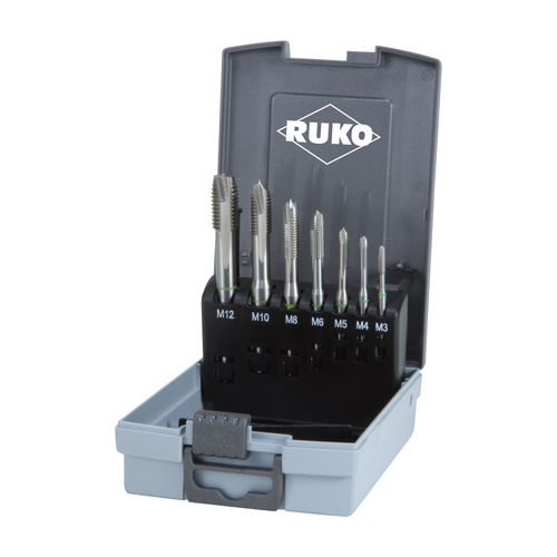 Jeu de tarauds au cobalt - 245061RO  - RUKO GmbH Präzisionswerkzeuge - HSS-E / en fonte