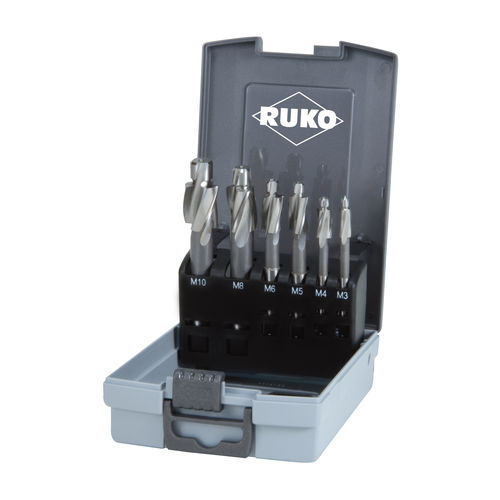 Fraise à lamer monobloc - 102450RO - RUKO GmbH Präzisionswerkzeuge - à fileter / d'ébavurage / HSS