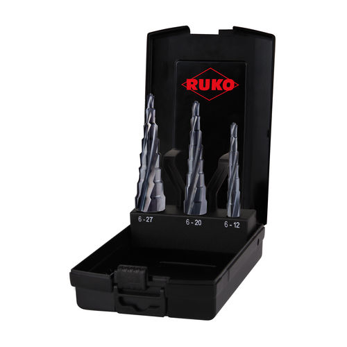 Jeu de forets monobloc - 101087PRO - RUKO GmbH Präzisionswerkzeuge - pour acier / pour acier inoxydable / pour aluminium