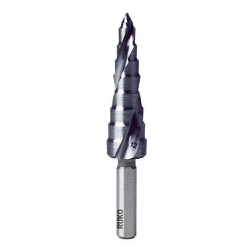 Foret étagé - FLOWSTEP® 10165 series - RUKO GmbH Präzisionswerkzeuge - monobloc / pour acier / pour acier inoxydable