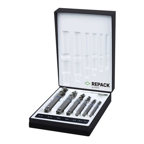 Jeu de taraud machine pour trous borgnes - 245058RK - RUKO GmbH Präzisionswerkzeuge - pour trous débouchants / monobloc / à goujures hélicoïdales