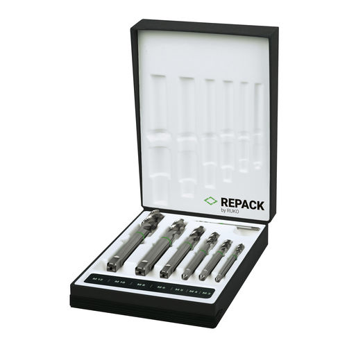 Jeu de taraud machine monobloc - 245062RK - RUKO GmbH Präzisionswerkzeuge - HSSE-Co 5 / pour aluminium / pour laiton