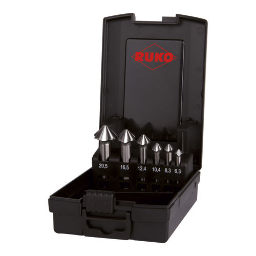 Fraise à lamer kit - ULTIMATECUT-102890RO - RUKO GmbH Präzisionswerkzeuge - monobloc / de perçage / d'ébavurage