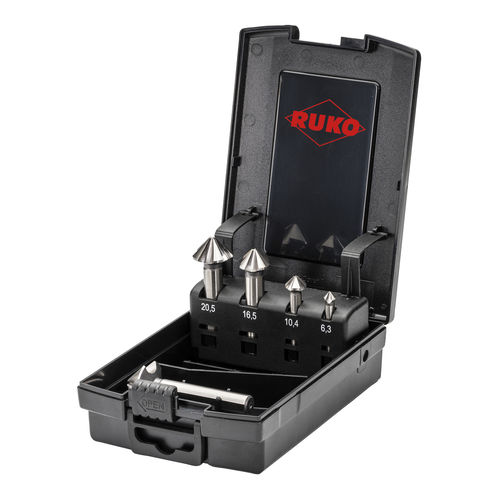 Fraise à lamer kit - ULTIMATECUT 4S 102891ERO - RUKO GmbH Präzisionswerkzeuge - monobloc / d'ébavurage / de chanfreinage