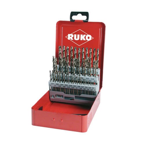Jeu de forets monobloc - 21521 series - RUKO GmbH Präzisionswerkzeuge - pour acier / pour acier inoxydable / pour aluminium