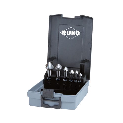 Fraise à lamer monobloc - 1021 series - RUKO GmbH Präzisionswerkzeuge - d'ébavurage / CBN / HSSE-Co 5