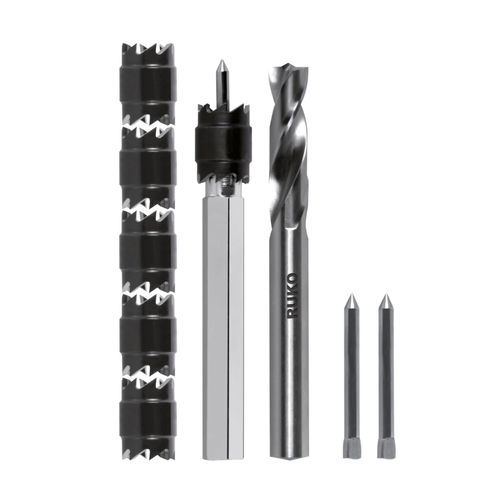 Jeu de forets monobloc - 101104M - RUKO GmbH Präzisionswerkzeuge - à plaquettes / pour matériaux non-ferreux / pour acier