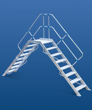 Escabeau portable - 10305 series - European Special Ladders, S.A. (ESLA) - fixe / en aluminium
