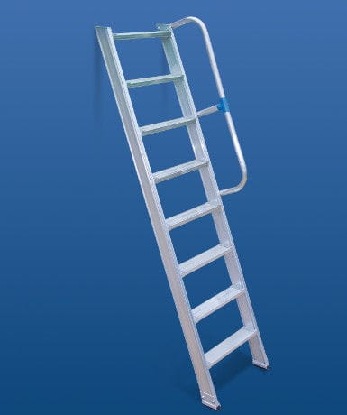 Échelle en aluminium - 10600 series - European Special Ladders, S.A. (ESLA) - mobile / à crinoline