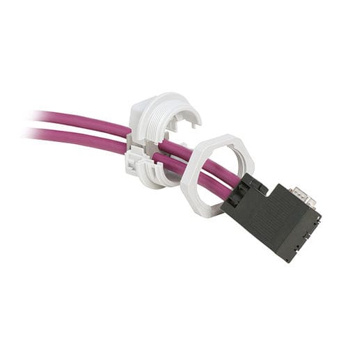 Presse-étoupe en deux parties - KVT series  - icotek GmbH & Co. KG - en polycarbonate / IP54 / auto-extinguible