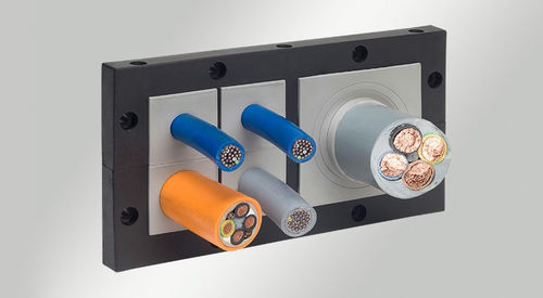 Cadre entrée de câble modulaire - KEL 183-E  - icotek GmbH & Co. KG - pour câbles pré-assemblés