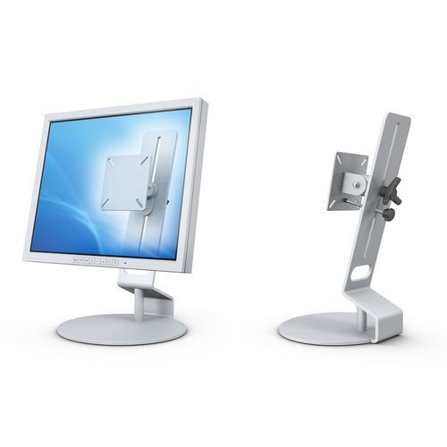 Support pour moniteur de table - Flex 555 - SR SYSTEM-ELEKTRONIK GmbH - VESA 75 / VESA 100