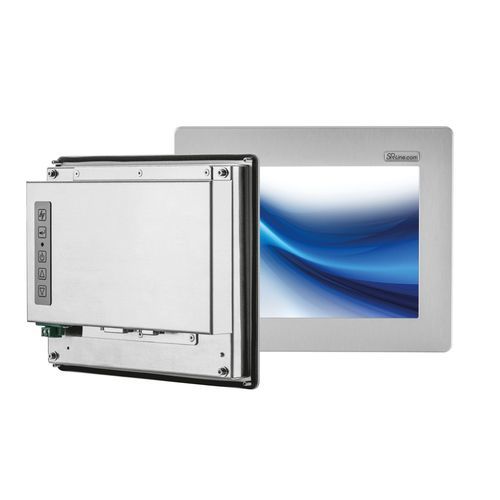 Moniteur rétroéclairage à LED - R-FLAT 08/8-M - SR SYSTEM-ELEKTRONIK GmbH - 8.4" / 800 x 600 / encastrable