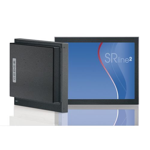 Moniteur numérique - M-IPC 17/8 - SR SYSTEM-ELEKTRONIK GmbH - 17" / 1280 x 1024 / monté sur châssis