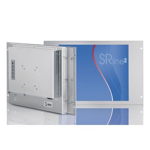 Moniteur tactile - R-IPC 17/5 - SR SYSTEM-ELEKTRONIK GmbH - 17" / 1280 x 1024 / sur rack 19"