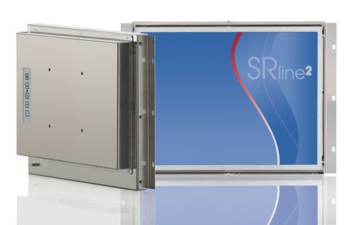 Moniteur tactile - OM-FLAT 15/8 Touch - SR SYSTEM-ELEKTRONIK GmbH - 15" / 1024 x 768 / open frame
