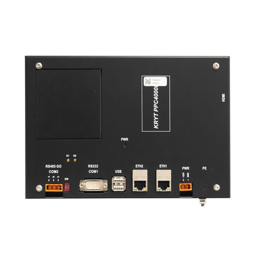 Ordinateur embarqué - PPC4000A - AMiT, spol. s r.o. - sur rail DIN / Intel® Atom E3815 / HDMI