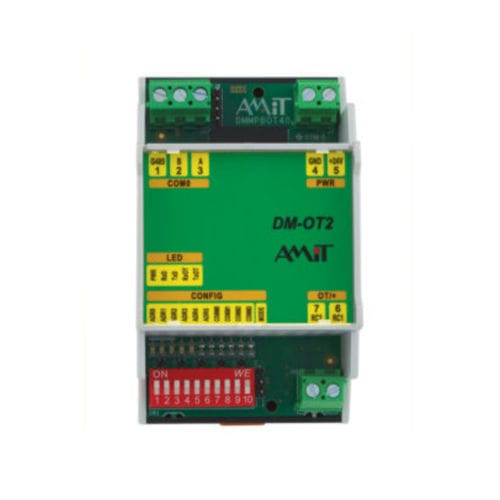 Convertisseur de communication - DM-OT2 - AMiT, spol. s r.o. - de protocole / RS-485 / Modbus RTU