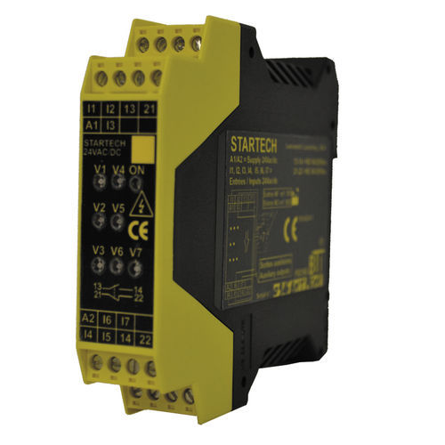 Relais de sécurité - STARTECH - COMITRONIC - BTI - 1NO / 1NF / AC/DC