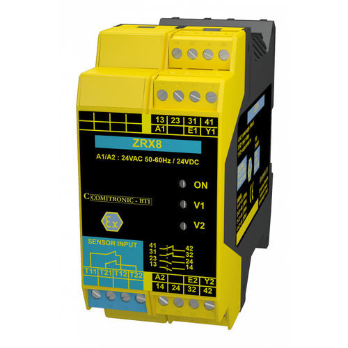 Relais de protection de surintensité - ZRX8 - COMITRONIC - BTI - de surcharge / 2NF / 2NO