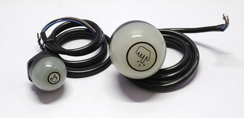 Bouton non fileté - CC30T - COMITRONIC - BTI - champignon / en polycarbonate / indicateur