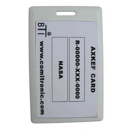 Étiquette RFID - CB01 - COMITRONIC - BTI - blanche / vierge