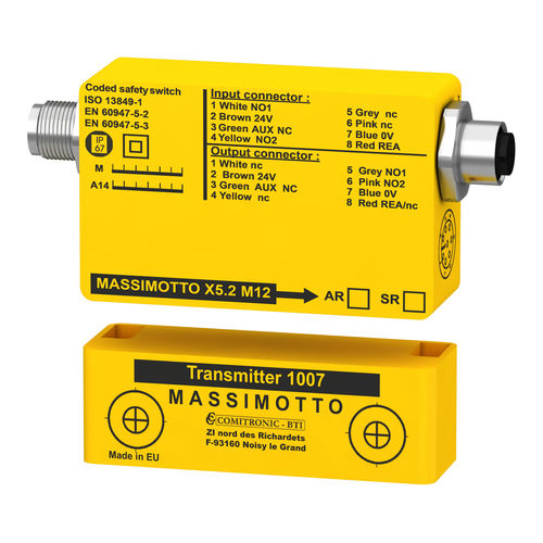 Interrupteur unipolaire - MASSIMOTTO X5 - COMITRONIC - BTI - IP67 / autonome / électromagnétique